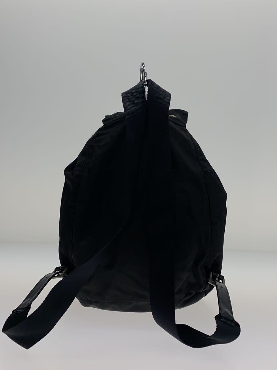 PRADA Backpack Rucksack Nylon Black Solid Used - image 3