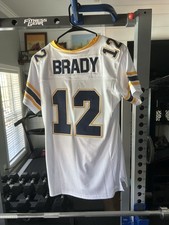 Head Gear Classics Tom Brady High School Jers...