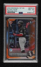 2022 Bowman 1st Edition Orange Foil 13/25 Elijah Tatis #BPPF-23 PSA 8 0l6e