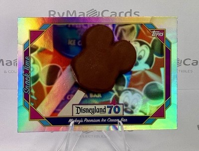 Mickey s Premium Ice Cream Bar 2025 Topps Disneyland 70th #100 Rainbow