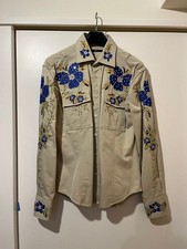 Gucci Tom Ford Era Embroidered Shirt with Swarovski, 90s Vintage Quality