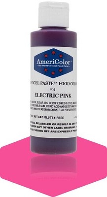 AmeriColor Soft Gel Paste Food Coloring, 4.5 Ounce Electric Pink
