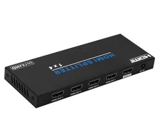 4 Port HDMI Amplified Splitter (Video/Audio) 4Kx2K @60Hz / 4:4:4 / HDCP2.2