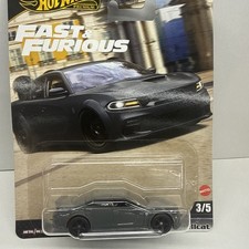 2026 Hot Wheels Fast and Furious F&F  2020 Dodge Charger Hellcat Gray  ‘K’ready