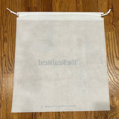 The Real Real TRR Authentisch Designer Luxus Handtasche Kordelzug Staubbeutel - Bild 4 von 4