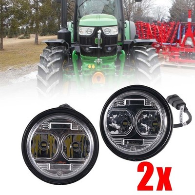 2x LED Fronthaube Licht Für John Deere 6R110,6R130,6R145,6R155,6R175,6R195,6R215