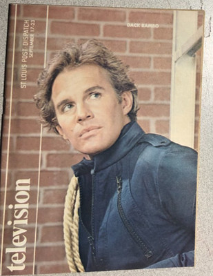 TV MAGAZINE St Louis (MO) Post-Dispatch September 17 1978 Dack Rambo cover
