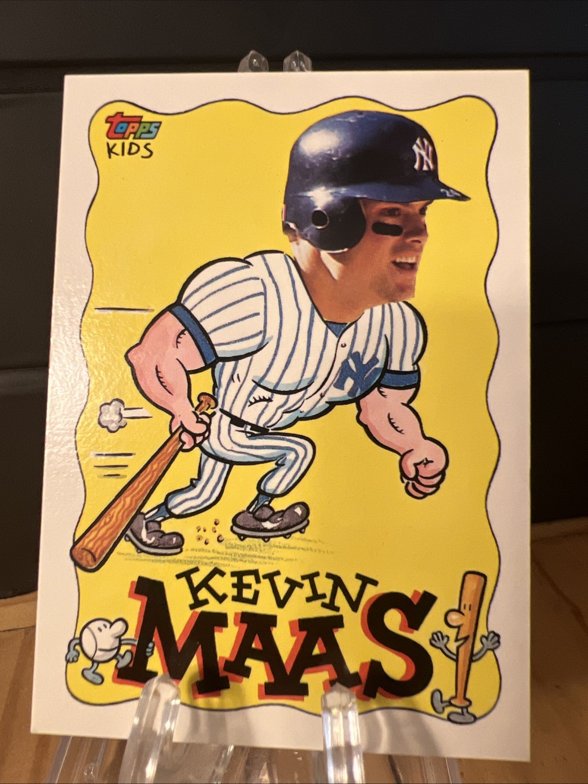 1992 Topps Kids #86 Kevin Maas New York Yankees