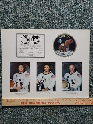 Apollo 11 - First Manned Lunar Landing - NASA Picture Set No. 4