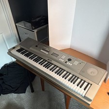 Yamaha 76-Key Digital Home Piano w/ Speakers, Metronome, Silver