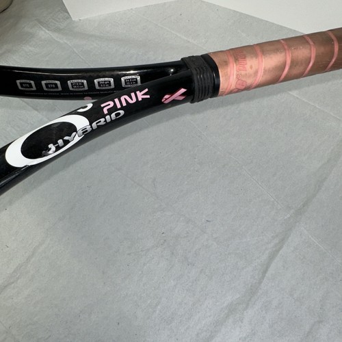 Prince O3 Hybrid pink Tennis Racket - Picture 7 of 9