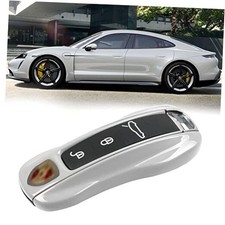 Compatible with Porsche Key Fob Cover, Compatible with Cayenne Chalk-New