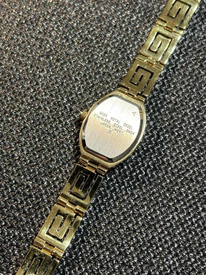 Vintage Ladies Premier Design Watch Gold Tone W/Case,Link,Paperwork Women’s - Imagem 4 de 4