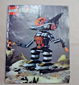 LEGO Space - Roboforce - Robo Stalker (2153) Manual + 2 minifigs + Box. Free S/H