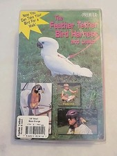 Premier Feather Tether Bird Harness Leash Small Blaze Orange