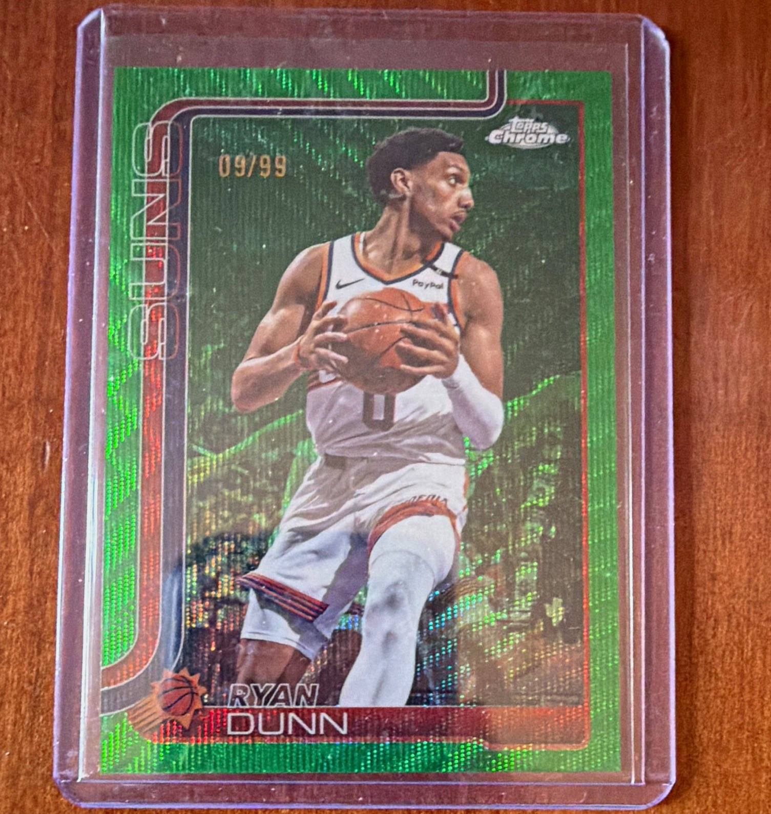 Topps Chrome 2024-25 Ryan Dunn #178 Phoenix Suns Serial Numbered /99