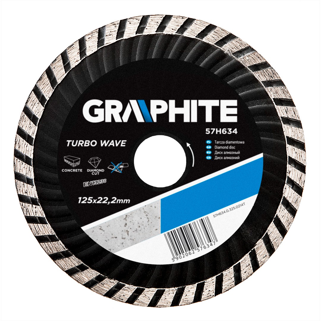 ✅Fits TOPEX-NEO-GRAPHITE NARZ�DZIA 57H634 GRAPHITE DIAMOND DISC 125M ⭐UK Seller⭐