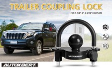 Heavyduty Trailer Tongue Lock Hitch Coupler Tow Ball Lock Adjustable 1-78 2