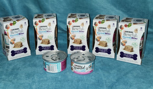 Purina Beneful IncrediBites Pate Wet Small Dog Food Salmon-12+5 cans=17 Cans