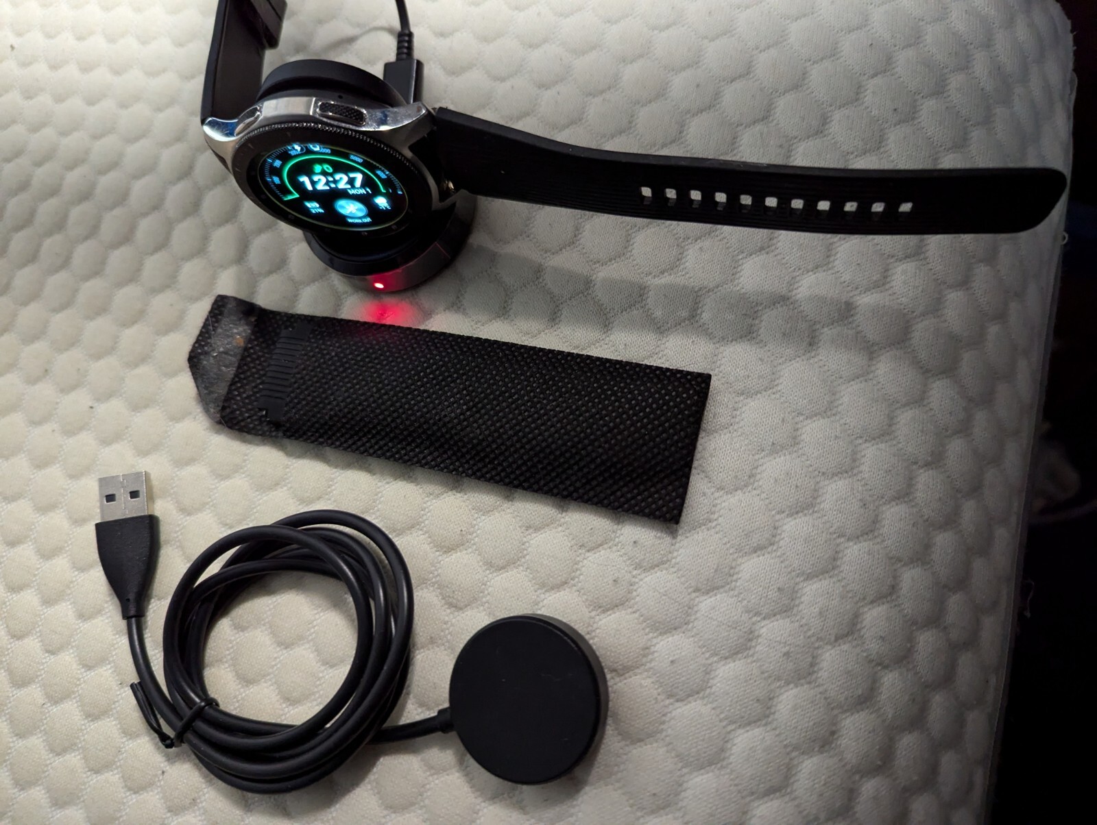 Samsung Galaxy Watch 46mm SMR800 Silver Health Fitness Activity Smart