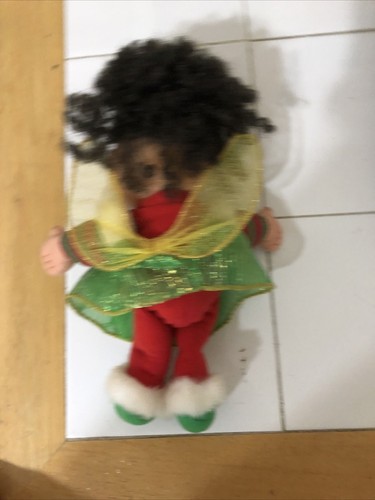 1995 Mattel XAVIER ROBERTS Cabbage Patch Christmas FAIRY Doll Butterfly Wings - Picture 3 of 5
