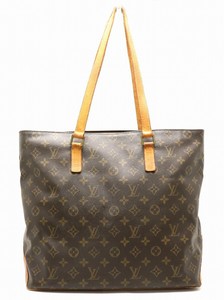LOUIS-VUITTON-M51151-MONOGRAM-CABAS-MEZZO-TOTE-HAND-BAG-USED-LV