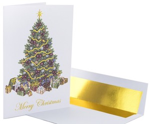 premium christmas cards 20 pack traditional christmas tree with