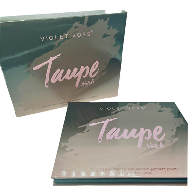 VIOLET VOSS TAUPE NOTCH EYESHADOW & PRESSED PIGMENT PALETTE (NIB) Sold Out!!