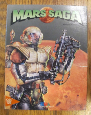 Mars Saga (Commodore 64 / 128 C64 - 1988) - Complete - Rare - Untested