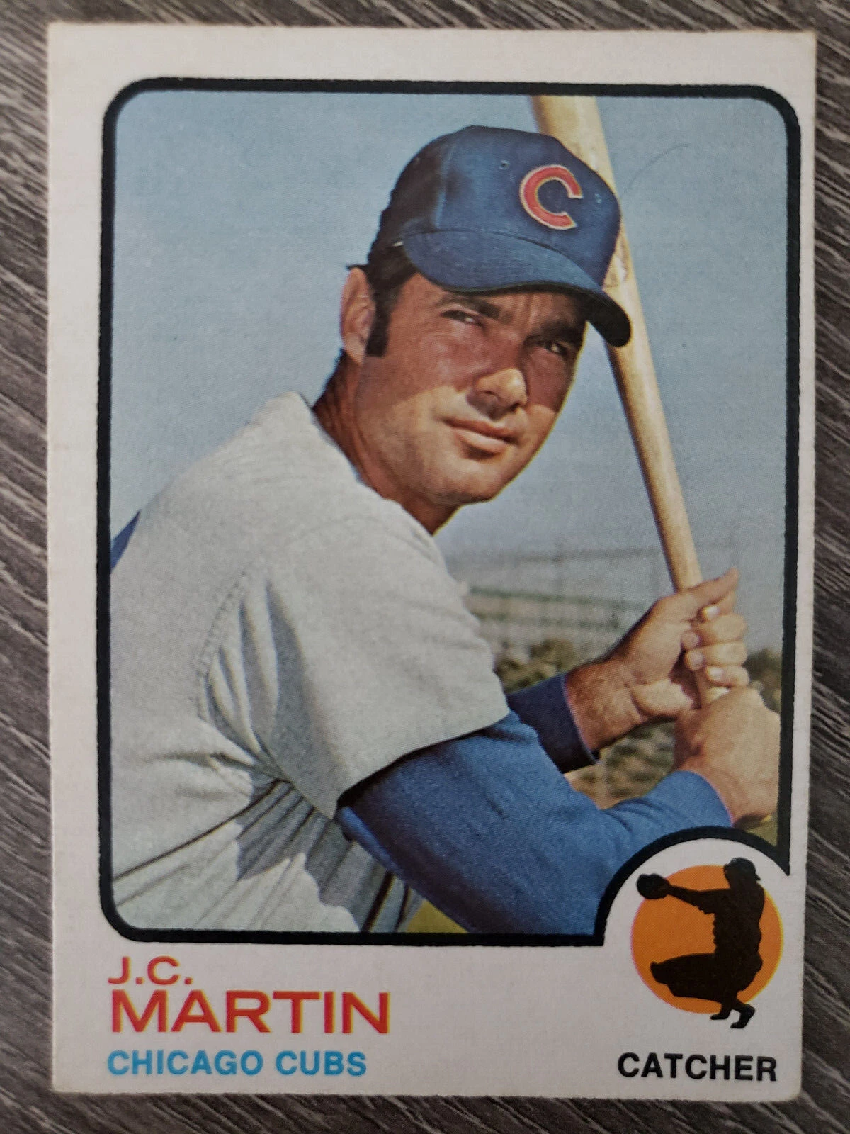 1973 O-Pee-Chee J.C. Martin Baseball Card #552 Chicago Cubs