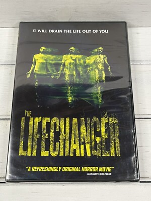 The Lifechanger (DVD, 2018, WS, Region 1). Uncork d Entertainment. SEALED.