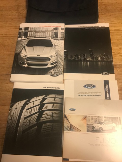 Ford fusion manual