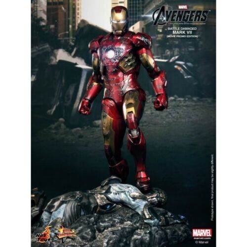 Hot Toys MMS 196 The Avengers – Iron Man Mark VII Battle Damaged Version - Imagen 4 de 16