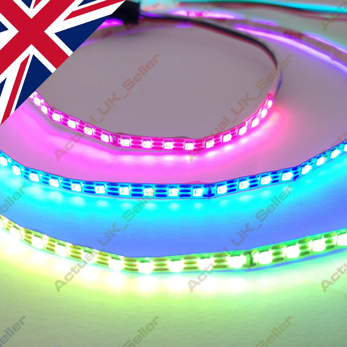 200 LED m narrow skinny 4mm addressable RGB LED strip 2020 WS2812C WS2812B