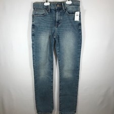 Old Navy Jeans Boys Skinny 12 Blue Built-In Tough Built-In Flex Adjustable Waist