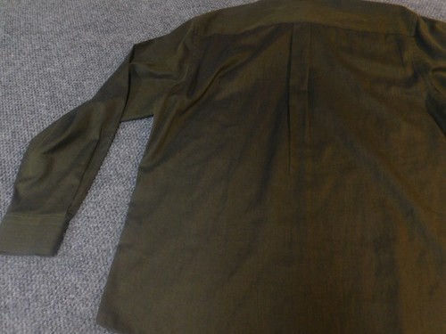 Jos A Bank MEns Shirt Large green Travelers Collection regular - Picture 7 of 10