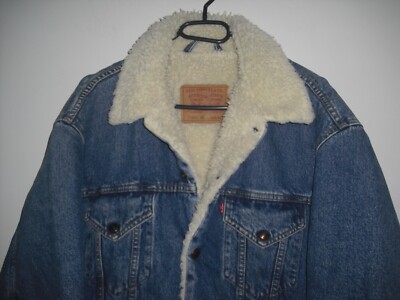 Levi's Sherpa Trucker Jacket Mod.-Nr. 71500 XXL original90'S-VINTAGE!&wNEU!+RAR!