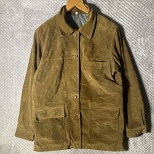 Freemans Womens Leather Jacket Size Uk 14 Genuine Leather