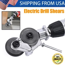 Electric Drill Shears Plate Cutter Attachment Metal Nibbler Sheet Cutting Tool