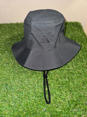 Nike ACG Bucket Hat Size M/L Black Dark Grey DC9088-070 NEW | eBay
