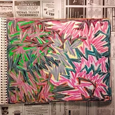 Drawing 11X14" Oil Pastel on Paper