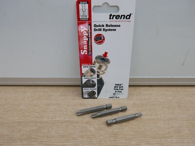 TREND SNAP/TX/B TORX SCHRAUBENDREHER BITS T25 T30 T40 X 1/4'' HEX x 50MM