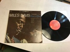 MILES DAVIS KIND OF BLUE '59 '65 stereo LP 2 EYE DG cs8163 EX vinyl upside down 