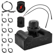 Grill Igniter Kit,Electronic Ignition Module and Switch Button with Wires for...