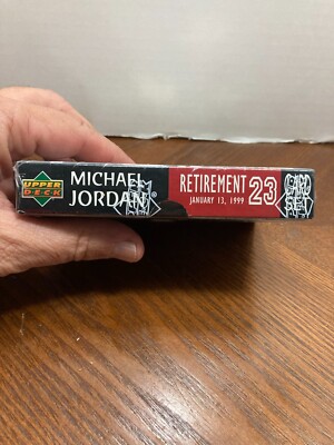 Upper Deck Michael Jordan Basketball NBA Sealed Retirement