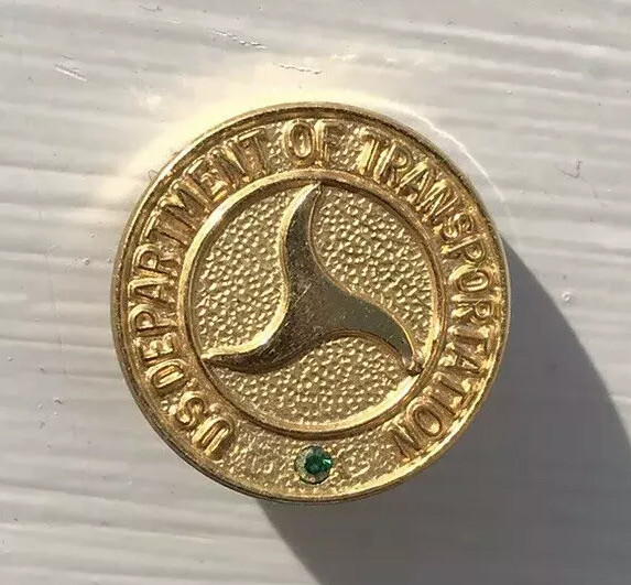 20th Anniversary US Department Of Transportation Employee Service Pin 