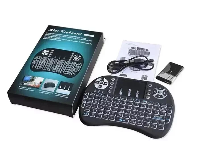 US Mini i8 Wireless Keyboard 2.4G with Touchpad for PC Android Desktop PC TV Box - Image 2 of 4
