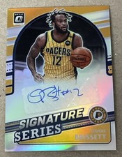 2021-22 Panini Donruss Optic Signature Series Holo Prizm Oshae Brissett Auto