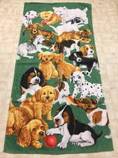 Dogs Towel 55  X 27  