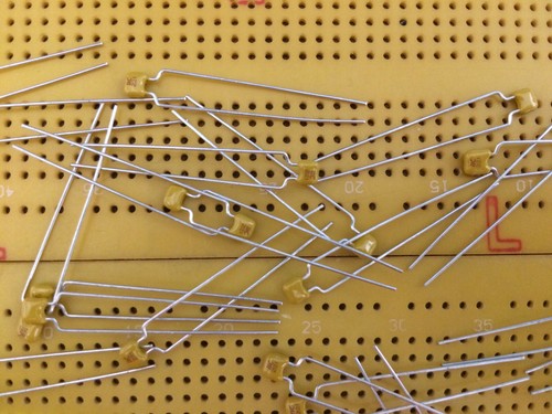 33pF 220pF 50V ±5% COG NP0 Ceramic Multiayer Leaded Capacitors Vishay K Series - Picture 3 of 3